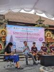 Diskusi Emisi Rendah Karbon di SMK Fest
