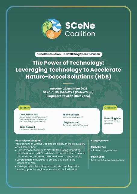 SCeNe Coalition at COP28 Invitation
